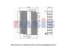 AKS DASIS 442003N Condenser, air conditioning